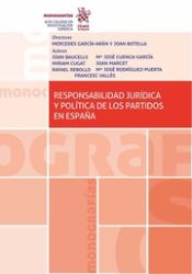 Portada de Responsabilidad Jurídica y Política de los Partidos en España