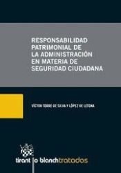 Portada de Responsabilidad Patrimonial de la Administración en Materia de Seguridad Ciudadana