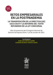 Portada de Retos empresariales en la postpandemia