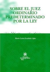Portada de Sobre el Juez ordinario predeterminado por la Ley