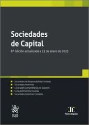 Portada de Sociedades de capital 8 edición