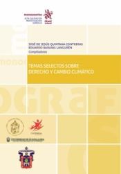 Portada de Temas Selectos Sobre Derecho y Cambio Climático