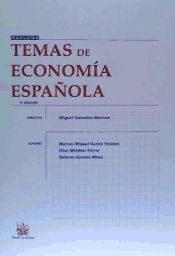 Portada de Temas de economía española 5ª Edición 2013