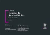 Portada de Tomo LII Esquemas de Derecho Civil II-2. Derecho de contratos 3ª Edición
