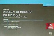 Portada de Tomo XII Esquemas de Derecho del Trabajo I Fuentes y Relación Individual de Trabajo 2ª Edición