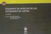 Portada de Tomo XLI Esquemas de Derecho de las Sociedades de Capital 4ª Edición 2018