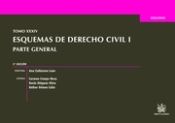 Portada de Tomo XXXIV Esquemas de Derecho Civil I Parte General 2ª Edición 2016