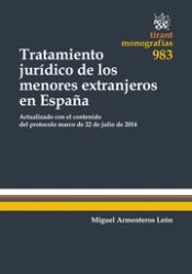 Portada de Tratamiento Jurídico de los Menores Extranjeros en España