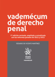 Portada de Vademécum de Derecho Penal 7ª edición revisada, ampliada y actualizada con las reformas penales de 2022 y 2023