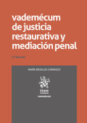 Portada de Vademécum de justicia restaurativa y mediación penal 2ª Edición