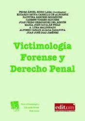 Portada de Victimología forense y Derecho penal