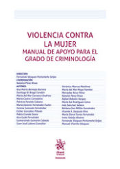 Portada de Violencia contra la mujer. Manual de apoyo para el grado de criminología