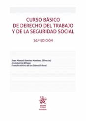 Portada de Curso básico de Derecho del Trabajo y de la Seguridad Social 20ª Edición