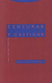 Portada de Censurar y castigar