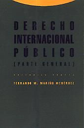 Portada de Derecho Internacional Público. Parte General