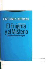 Portada de El Enigma y el Misterio