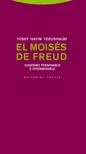 Portada de El Moisés de Freud