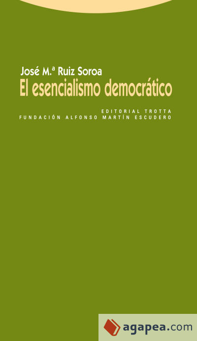 El esencialismo democrático