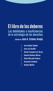 Portada de El libro de los deberes