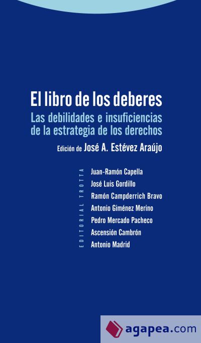 El libro de los deberes