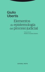 Portada de Elementos de epistemología del proceso judicial