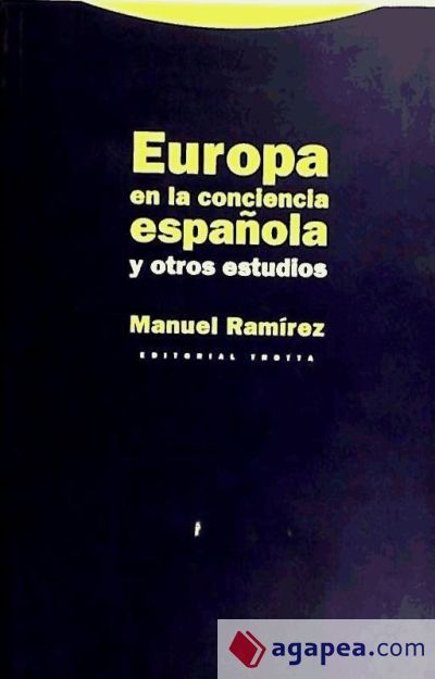 Europa en la conciencia española y otros estudios