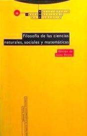 Portada de Filosofía de las ciencias naturales, sociales y matemáticas