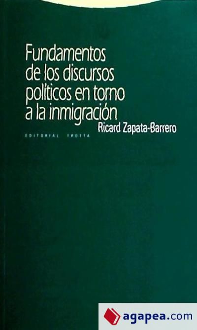 Fundamentos de los discursos políticos en torno a la inmigración