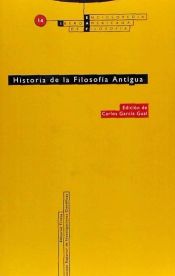 Portada de Historia de la filosofía antigua