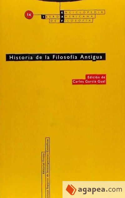 Historia de la filosofía antigua