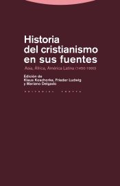 Portada de Historia del cristianismo en sus fuentes