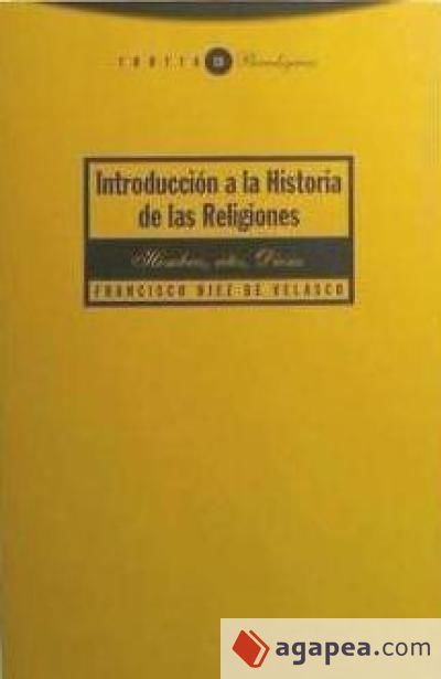 INTRODUCCIÓN A LA HISTORIA DE LAS RELIGIONES