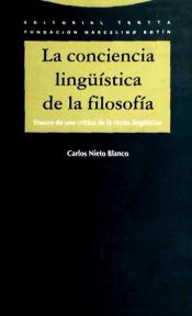 Portada de La conciencia lingüística de la filosofía