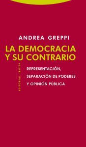Portada de La democracia y su contrario