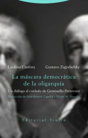 Portada de La máscara democrática de la oligarquía