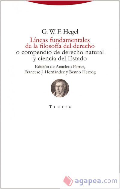 L&iacute;neas fundamentales de la filosof&iacute;a del derecho
