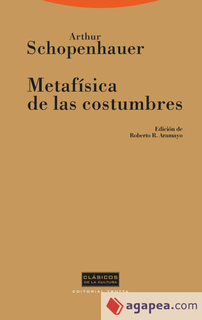 Metafísica de las costumbres