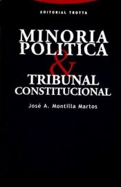 Portada de Minoría política y Tribunal Constitucional