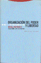 Portada de Organización del poder y libertad