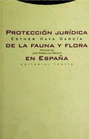 Portada de Protección jurídica de la fauna y flora en España