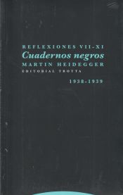 Portada de Reflexiones VII-XI: Cuadernos negros (1938-1939)