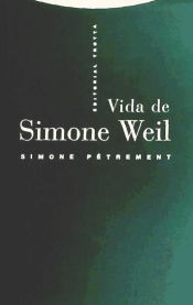 Portada de Vida de Simone Weil