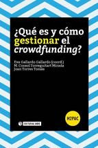 Portada de ¿Qué es y cómo gestionar el crowdfunding? (Ebook)