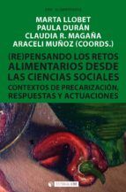 Portada de (Re)pensando los retos alimentarios desde las ciencias sociales (Ebook)