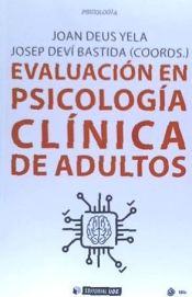 Portada de EVALUACION EN PSICOLOGIA CLINICA DE ADULTOS