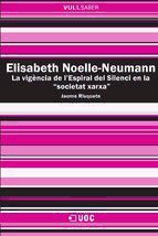 Portada de Elisabeth Noelle-Neumann (Ebook)