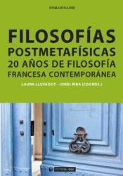 Portada de Filosofías postmetafísicas