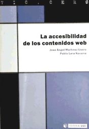 Portada de La accesibilidad de los contenidos web