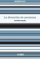 Portada de La dirección de personas (Ebook)