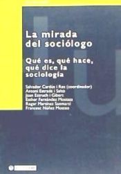 Portada de La mirada del sociólogo